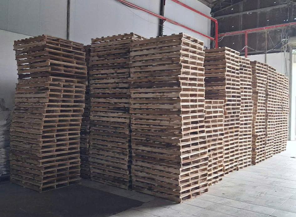 Nhà máy sản xuất pallet gỗ xuất khẩu